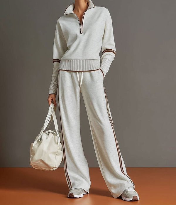 Arabela | Completo Relax Da Donna Con Mezza Zip
