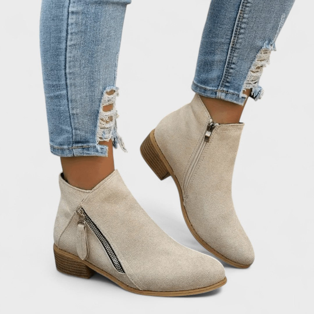 Fiora - Stivali Vintage In Stile Classico