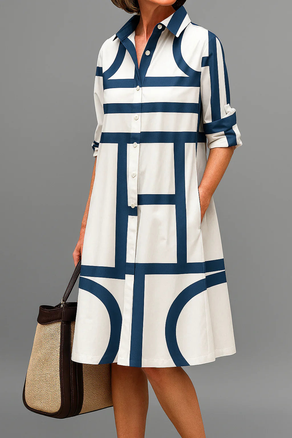 Anna | Vestito Midi Comodo