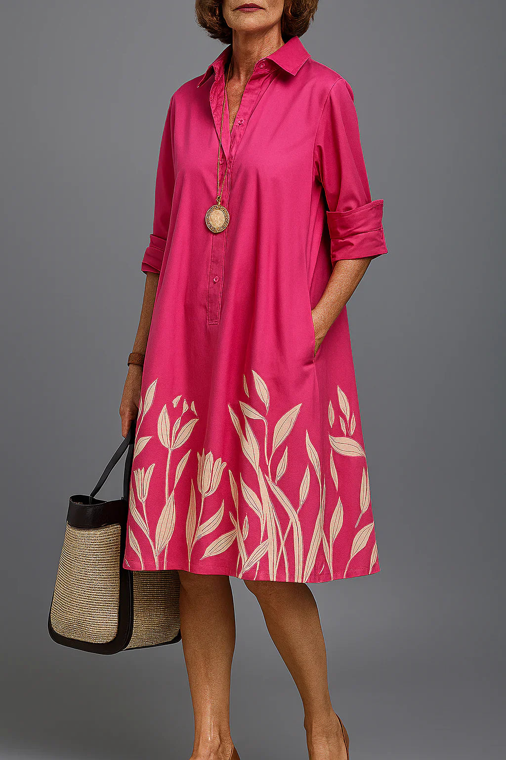 Anna | Vestito Midi Comodo