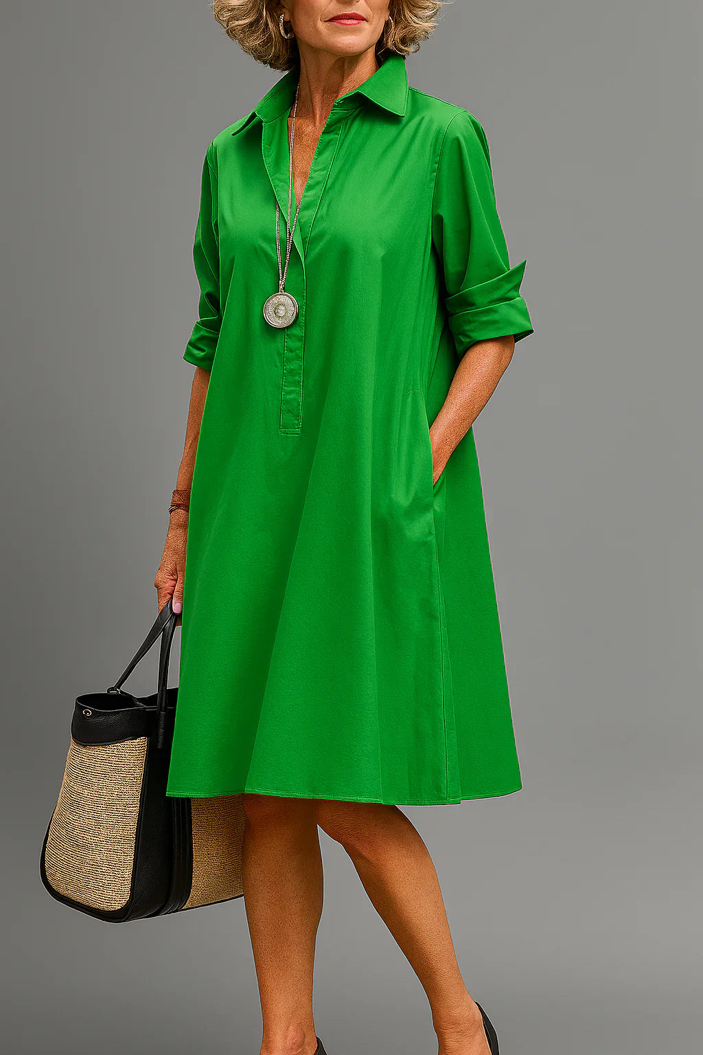 Anna | Vestito Midi Comodo