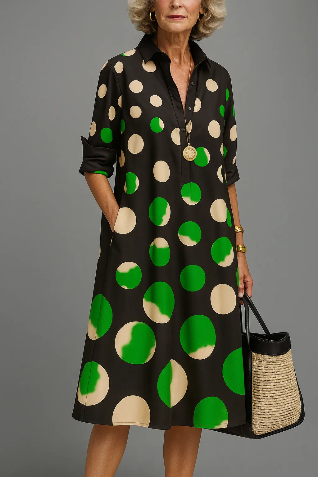 Anna | Vestito Midi Comodo
