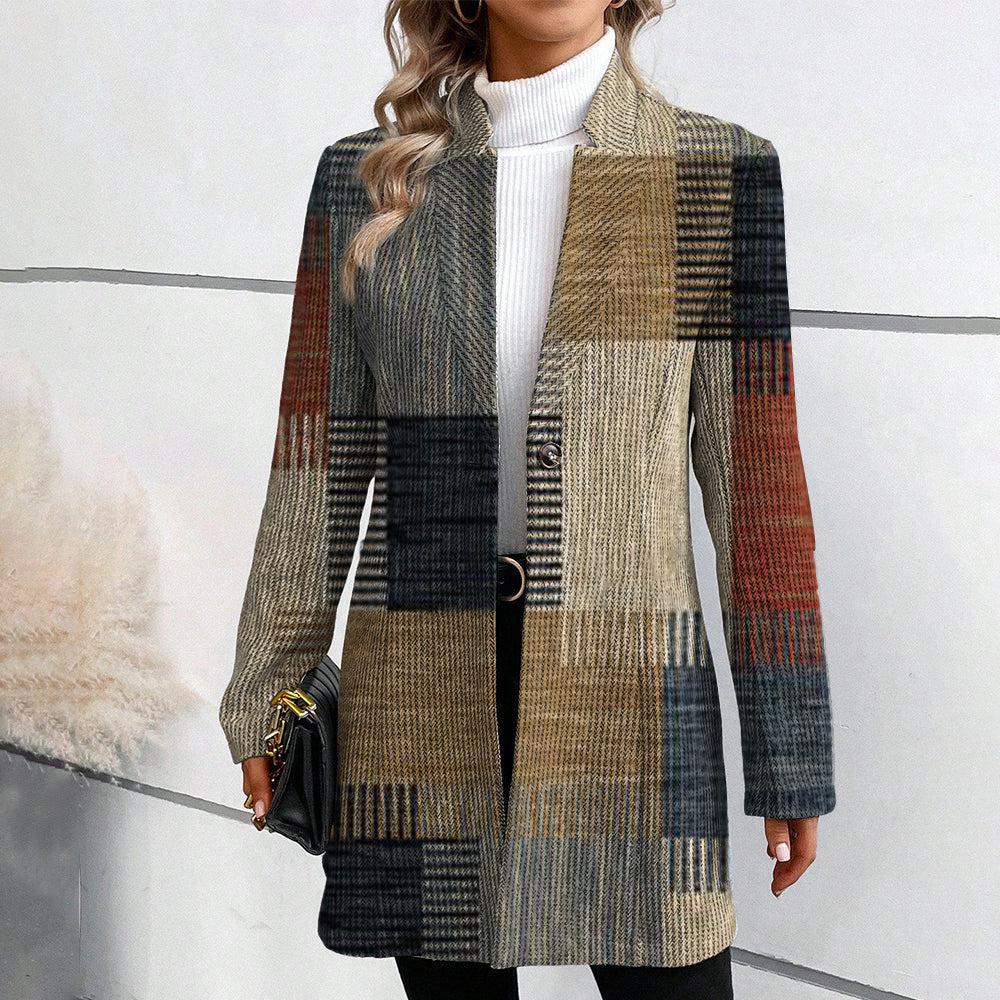 Isabella | Giacca Blazer a Fantasia Elegante