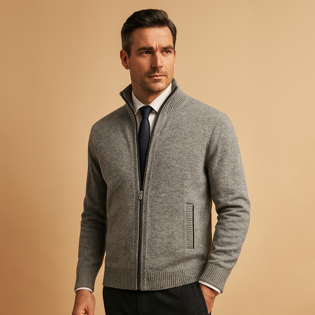 Fidel | Giacca In Maglia Dal Fascino Intramontabile Per Uno Stile Elegante E Casual – Uomo