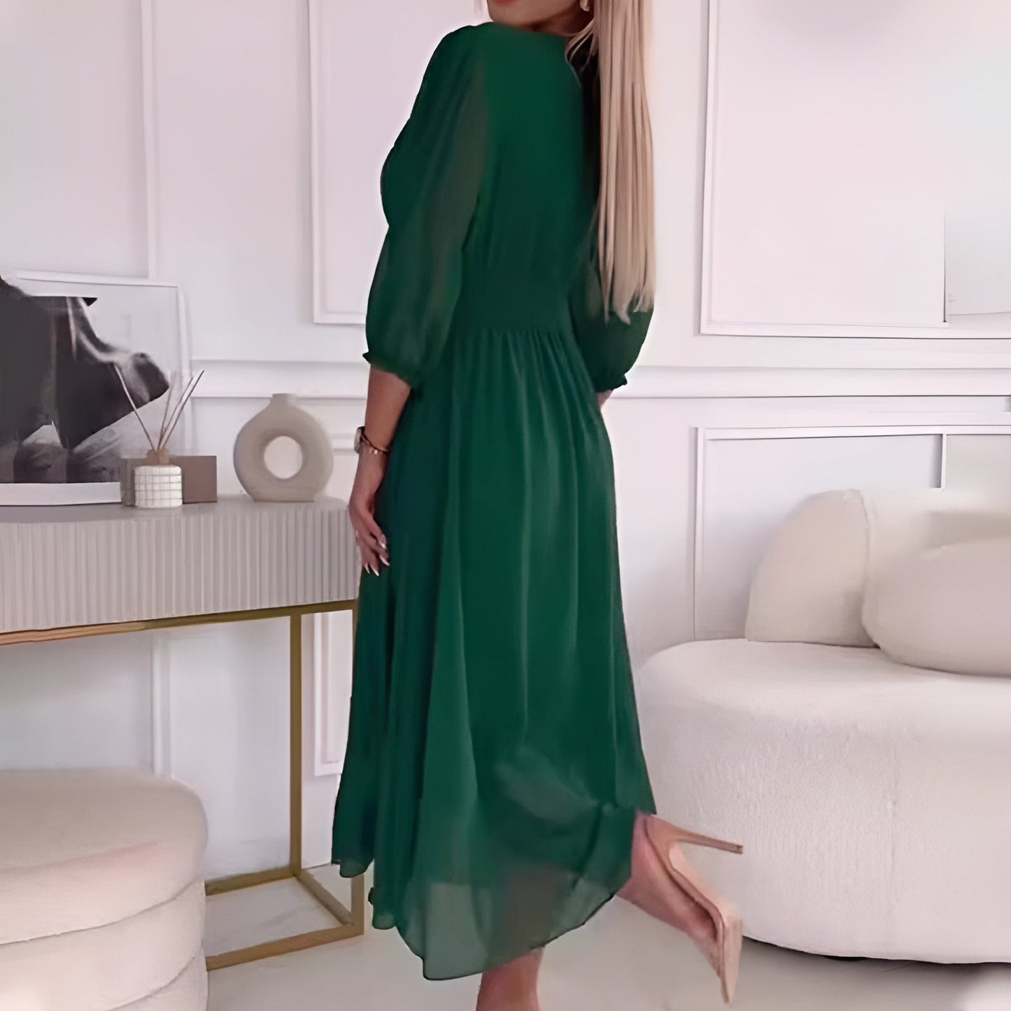 Sabrina - Abito leggero in chiffon di seta