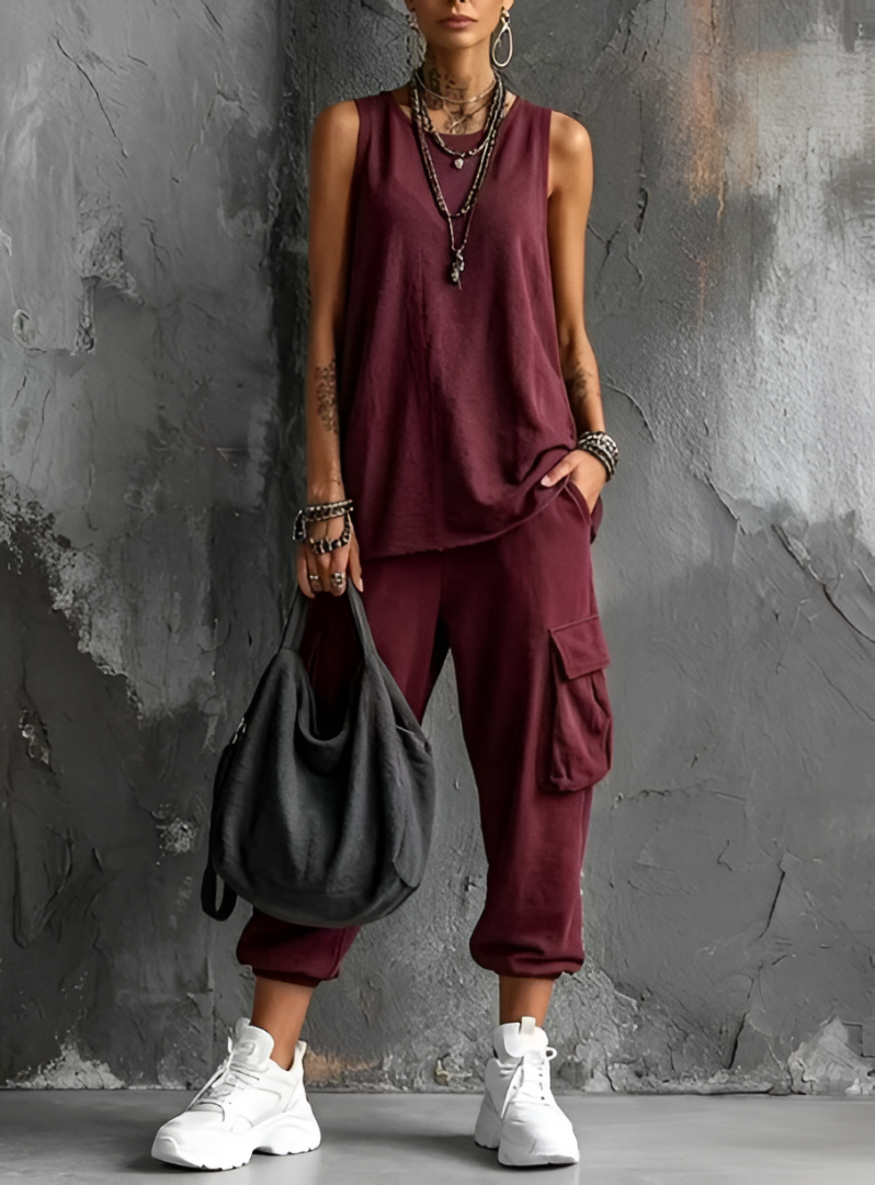 Leina | Set A Due Pezzi Senza Maniche
