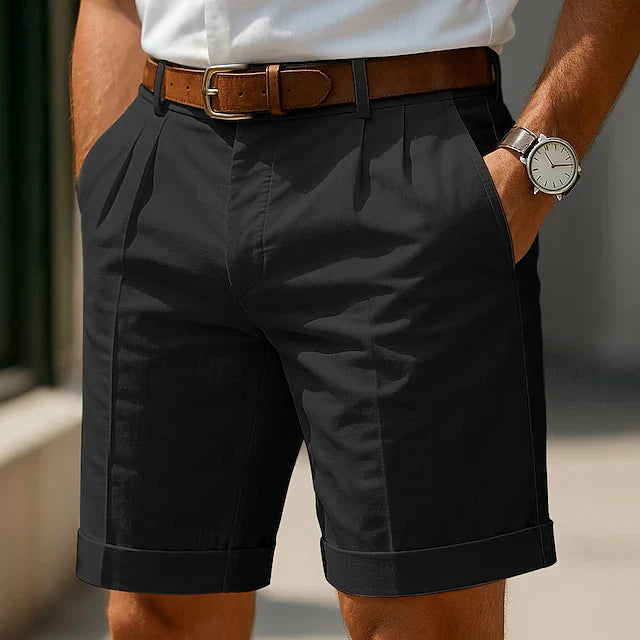 Lucca | Pantaloncini Estivi Plissettati Da Uomo