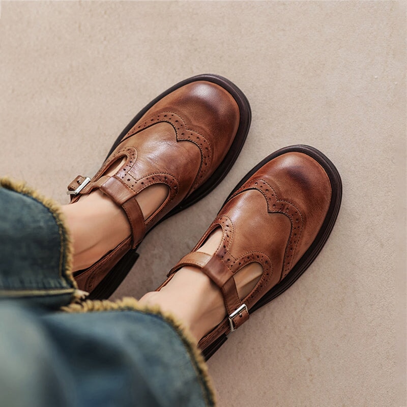 Velda | Eleganti Mary Janes In Pelle
