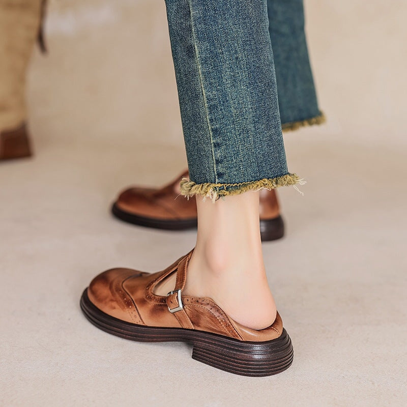 Velda | Eleganti Mary Janes In Pelle
