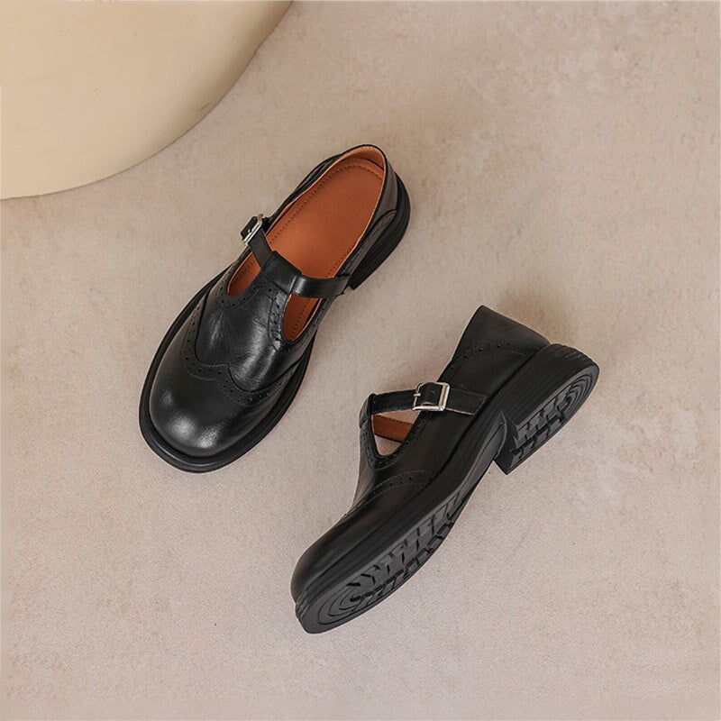 Velda | Eleganti Mary Janes In Pelle