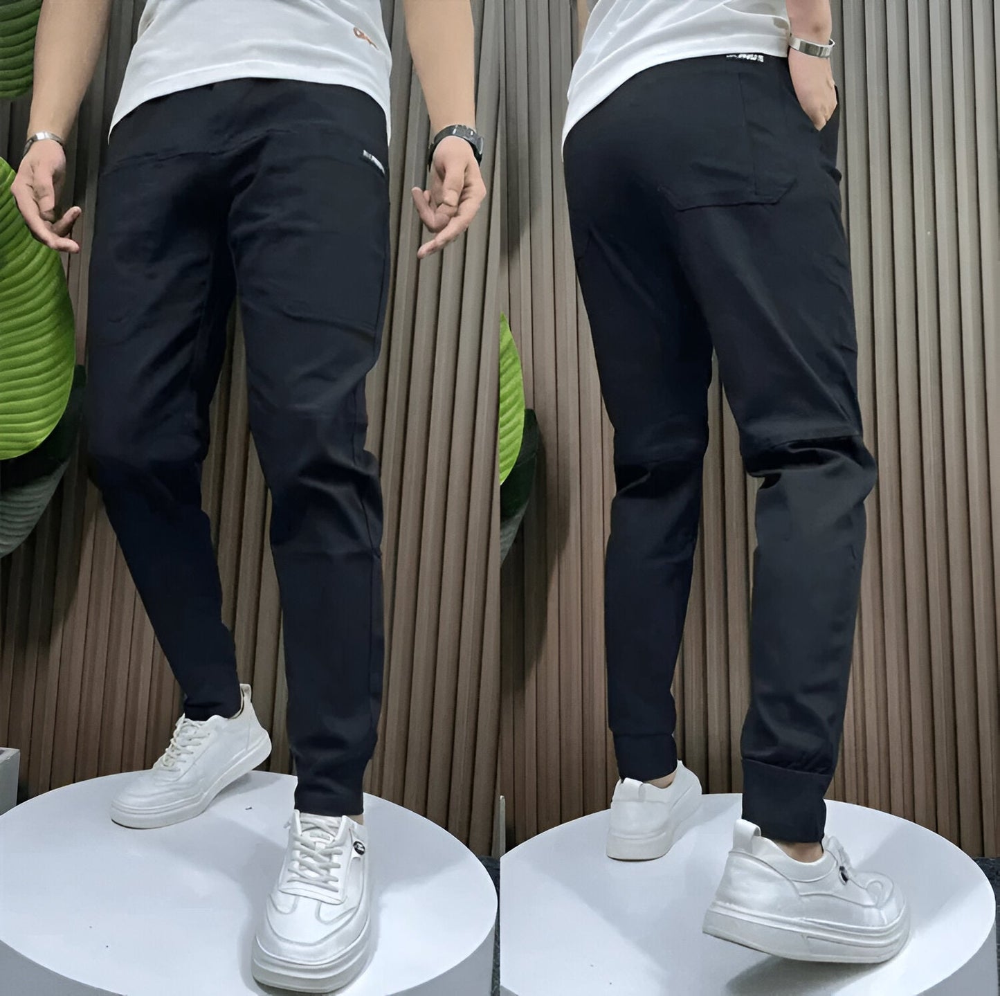 Tommaso - Pantaloni Cargo Streatch Premium
