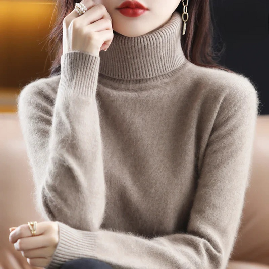 Letizia | Maglione Dolcevita In Cashmere