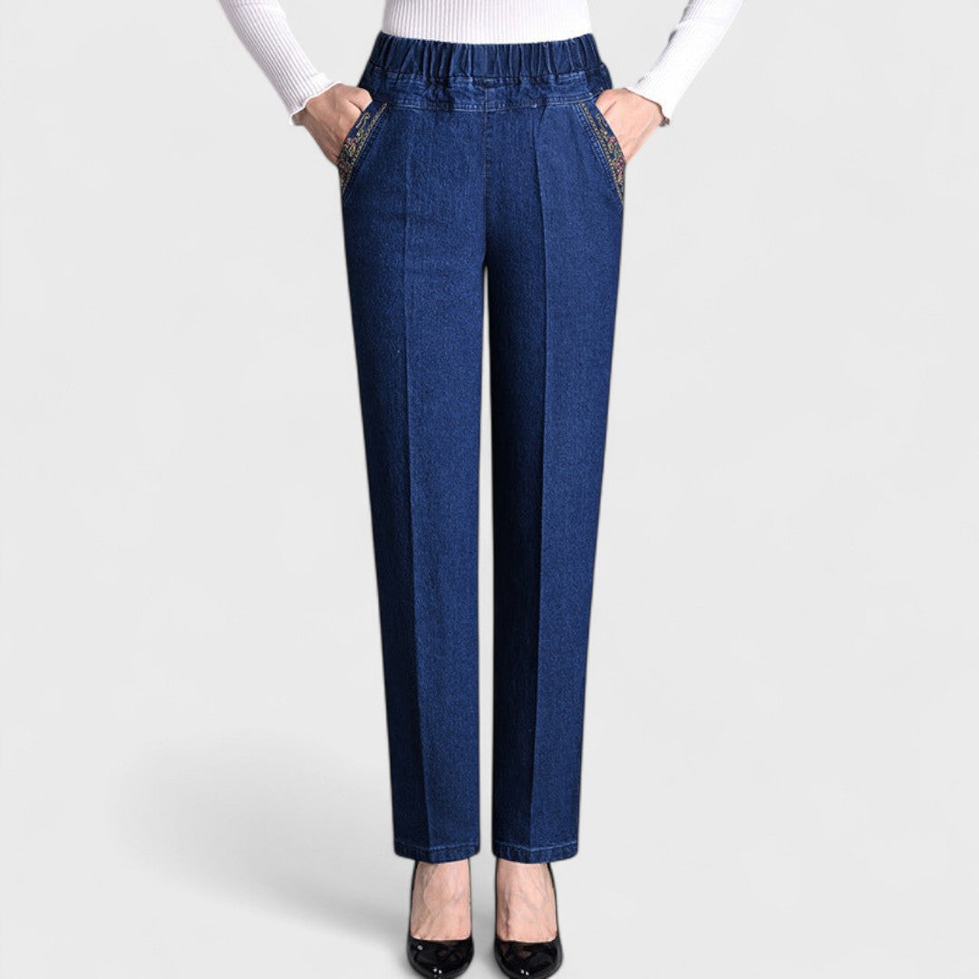 Maira - Jeans Da Donna Con Tasche Laterali