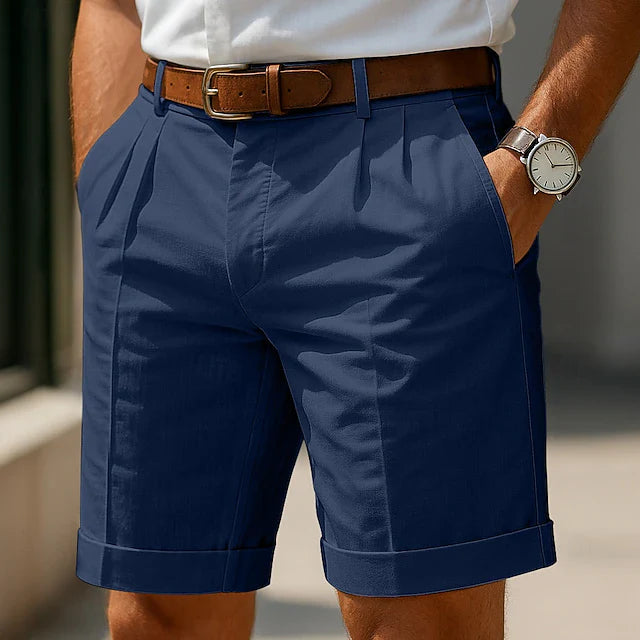 Lucca | Pantaloncini Estivi Plissettati Da Uomo