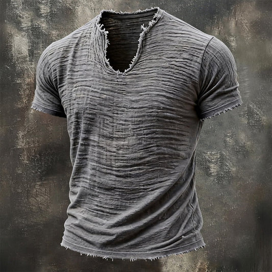 Matteo | T-shirt Vintage con scollo a V