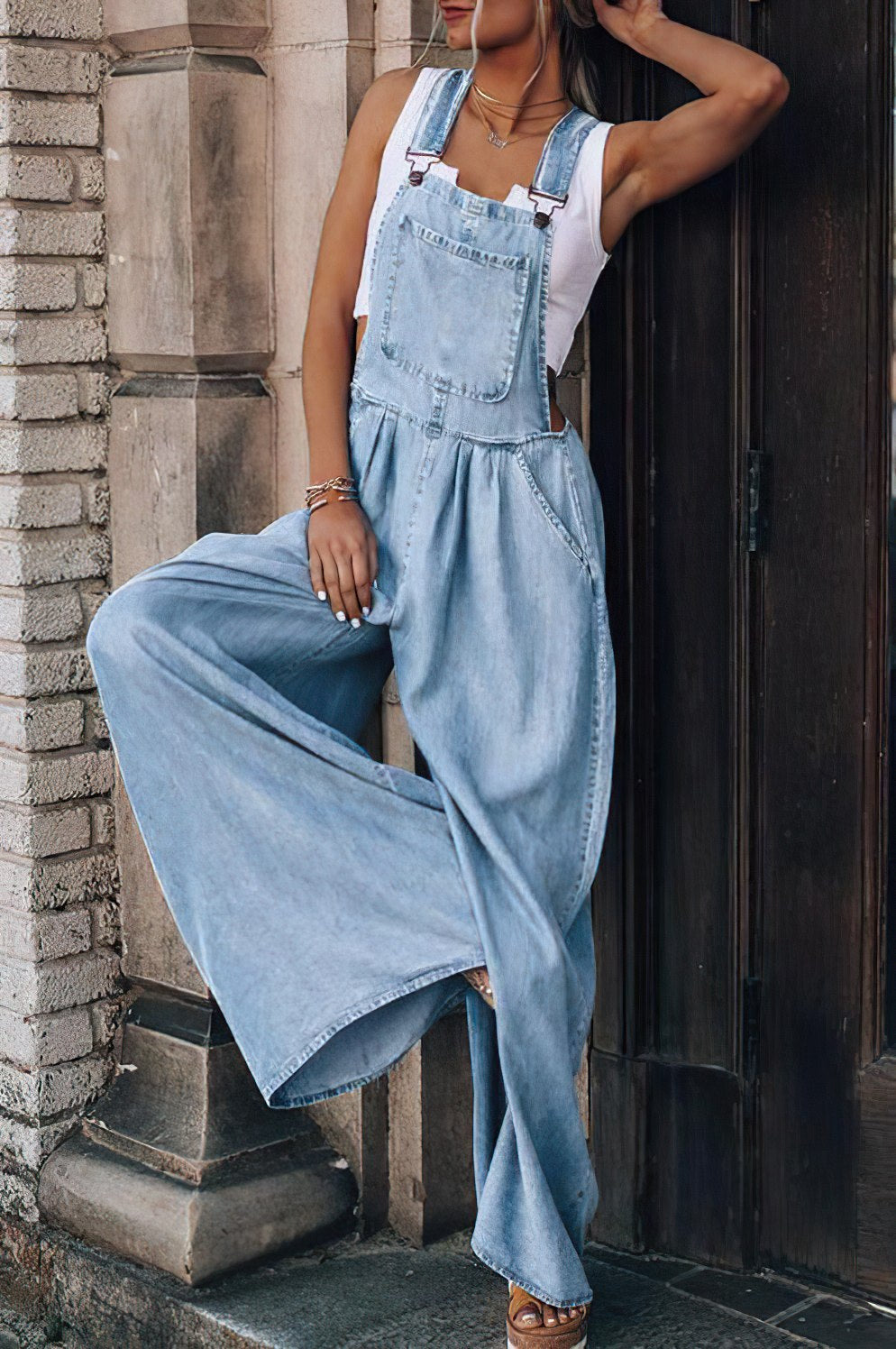 Solenn - Tuta in denim