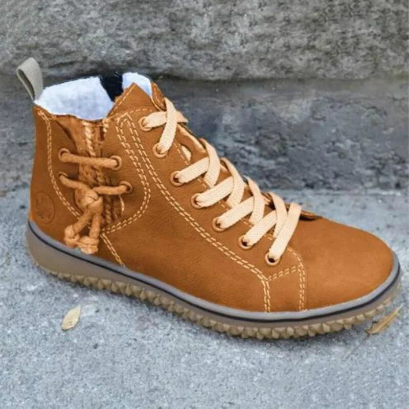 Elvera - Stivali In Pelle Ispirazione Vintage