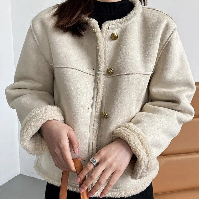 Lilian-Thouram - Giacca Con Bordo In Sherpa Di Lilian